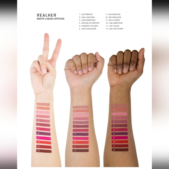 RealHer I Am Tough Liquid Matte Lipstick (New) - Picture 8 of 8